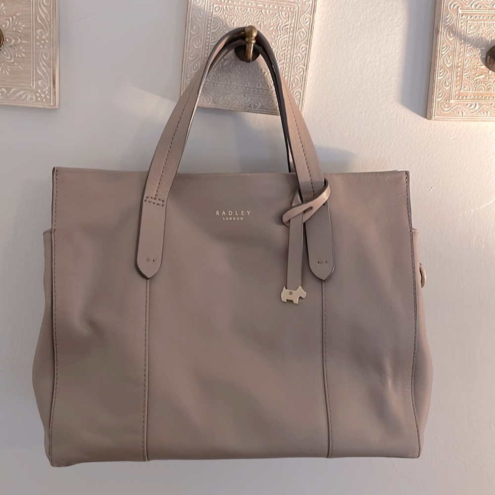 Radley London leather purse, taupe
